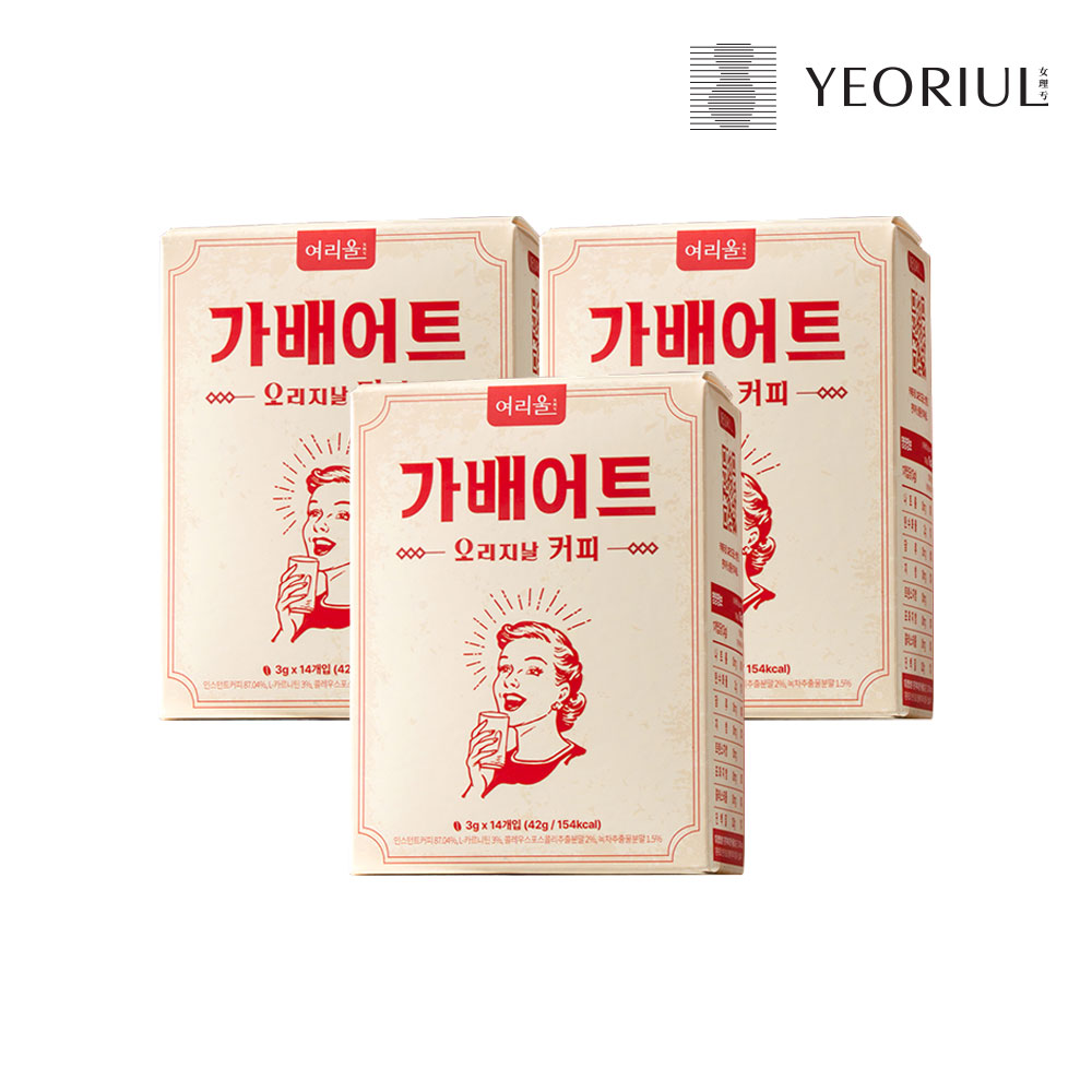 여리울 가배어트 오리지날커피 x 3box