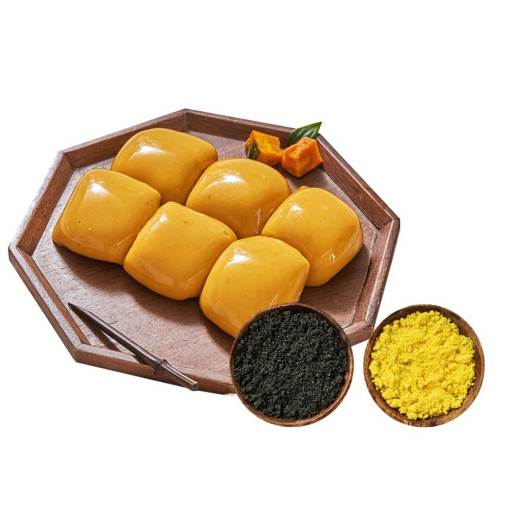 30년전통 몰캉 단호박인절미1kg+카스텔라/ 단호박인절미1kg+흑임자고물