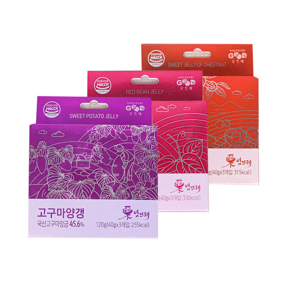 명품 밤양갱 3박스