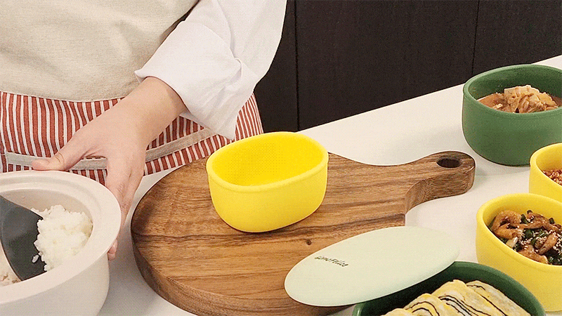 [죠르노펠리체] 더실리 실리콘 간편조리 보관용기 300ml 상세 10