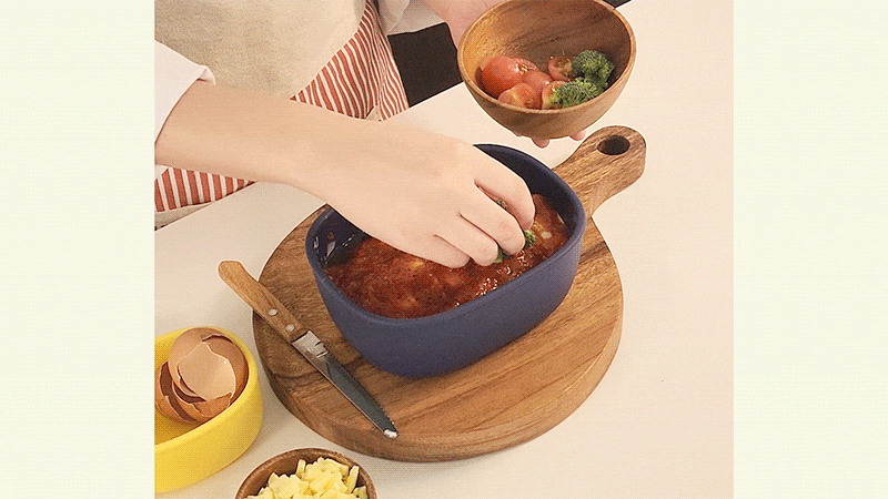 [죠르노펠리체] 더실리 실리콘 간편조리 보관용기 300ml 상세 16