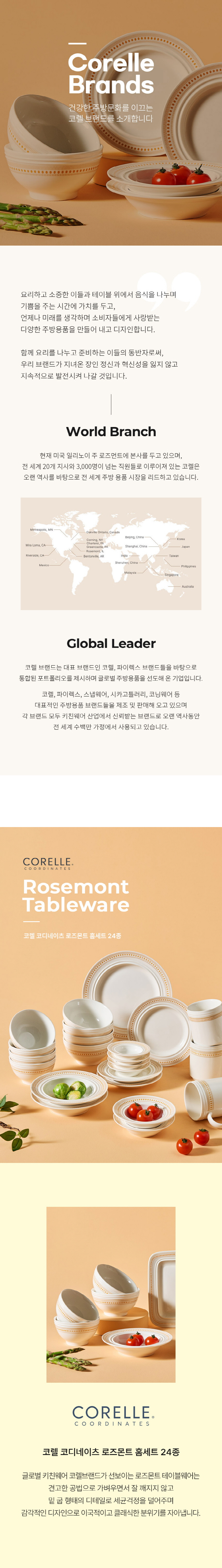 [코렐] 코디네이츠 로즈몬트 공기4.2in 4P 상세 3