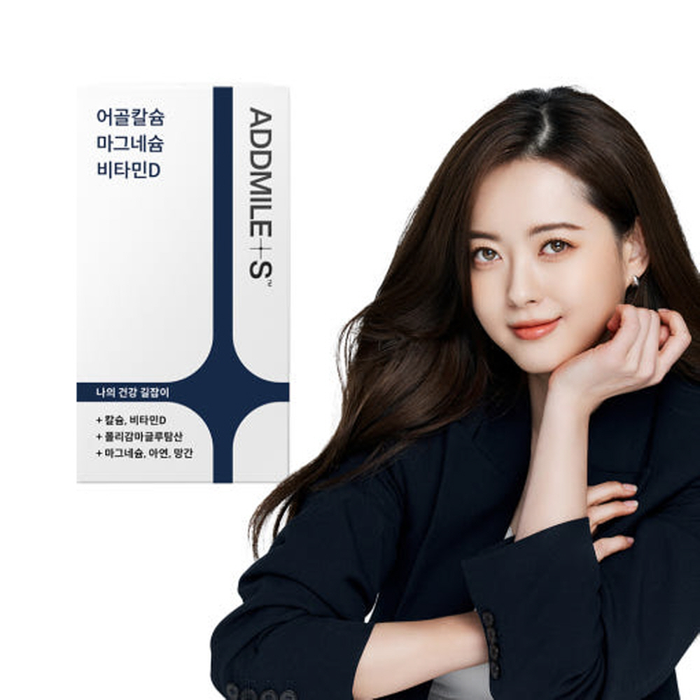 애드마일스 어골칼슘마그네슘비타민D 1,000mg x 60T