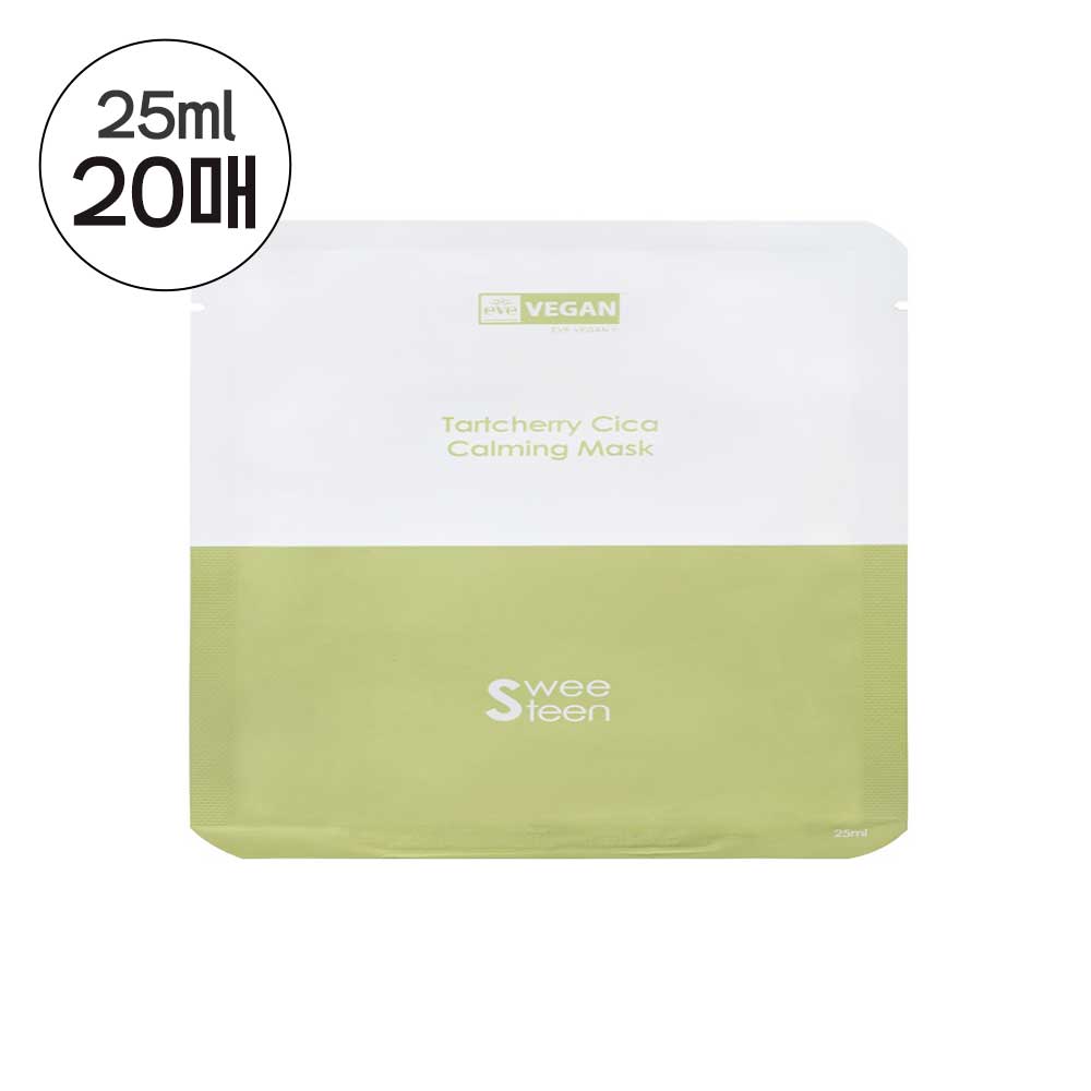 [스위틴] 타트체리 시카 카밍 마스크 25ml x 20매