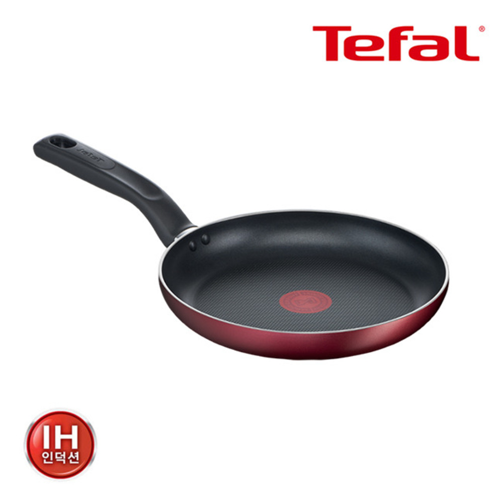 [테팔] 셰프드쿡 레드와인 IH인덕션 티타늄 프라이팬 28cm CC-RWFP28